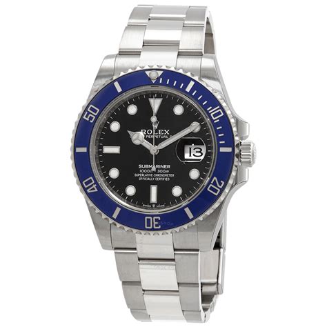 black and blue rolex submariner